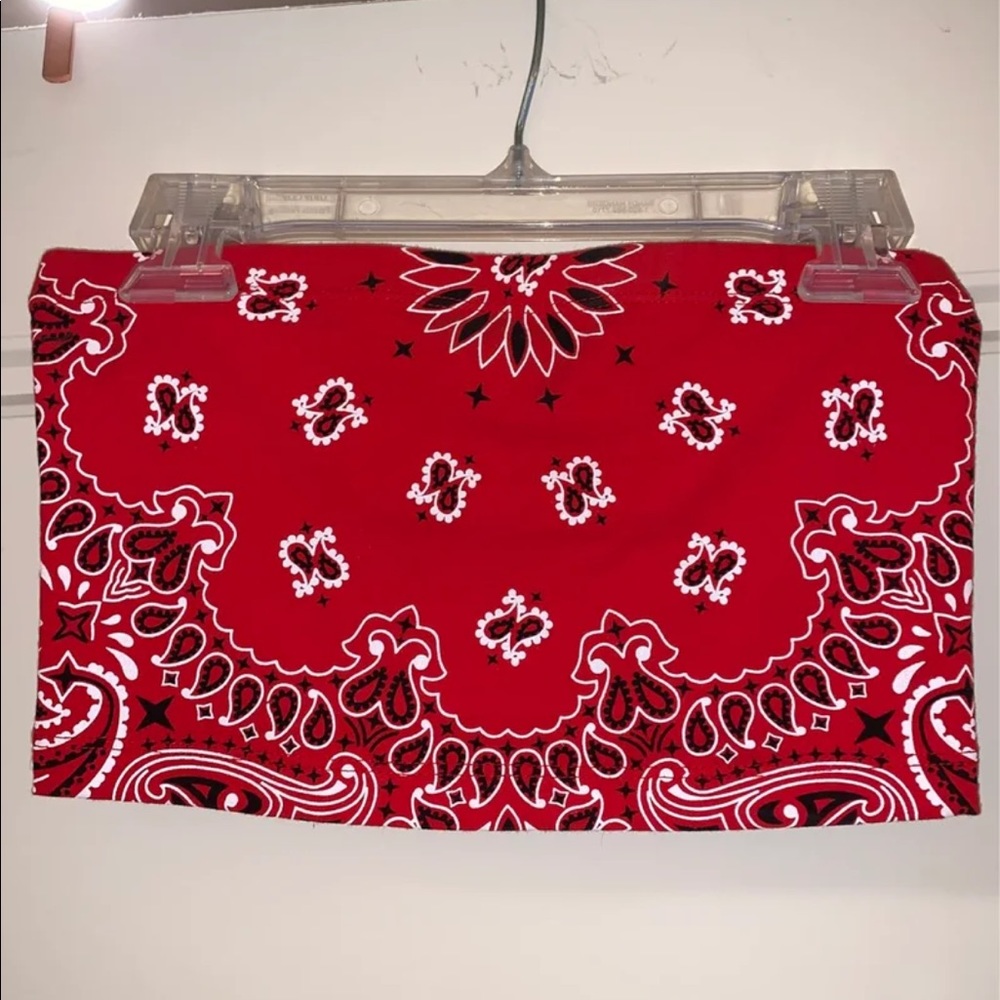 Bandana Tube Top